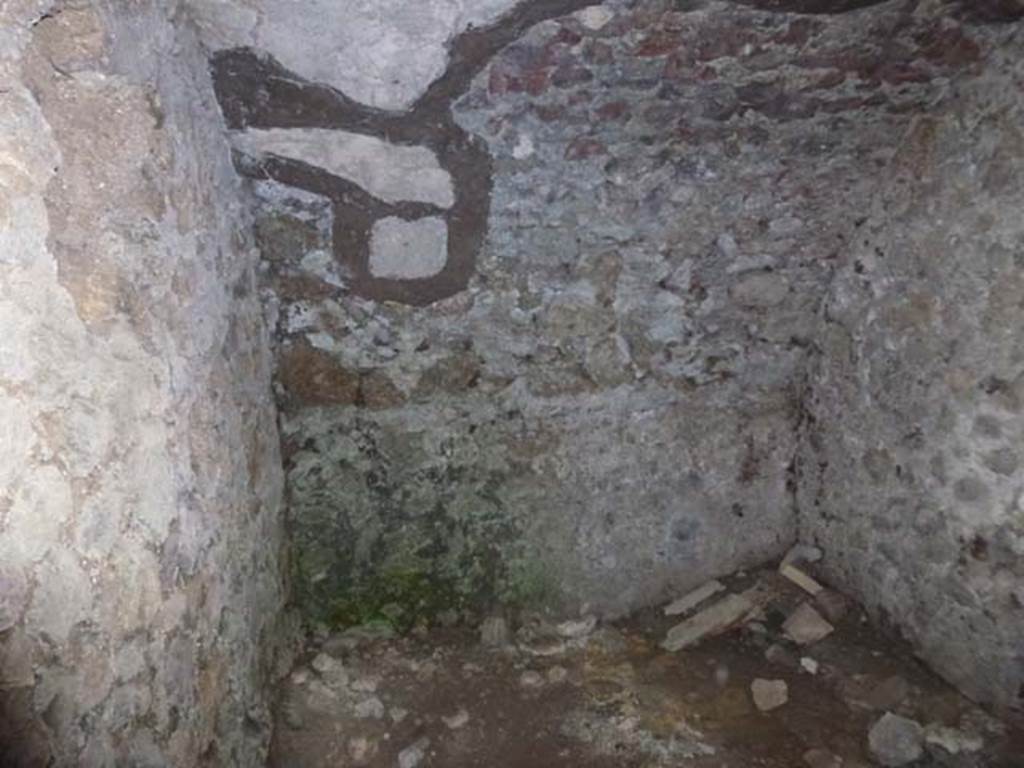 VIII.6.8 Pompeii. September 2011. Looking south into vaulted basement storeroom or cellar