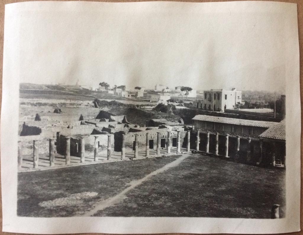 VIII.7.16 Pompeii. August 27, 1904, by Cryan family. Looking south-east. Photo courtesy of Rick Bauer.