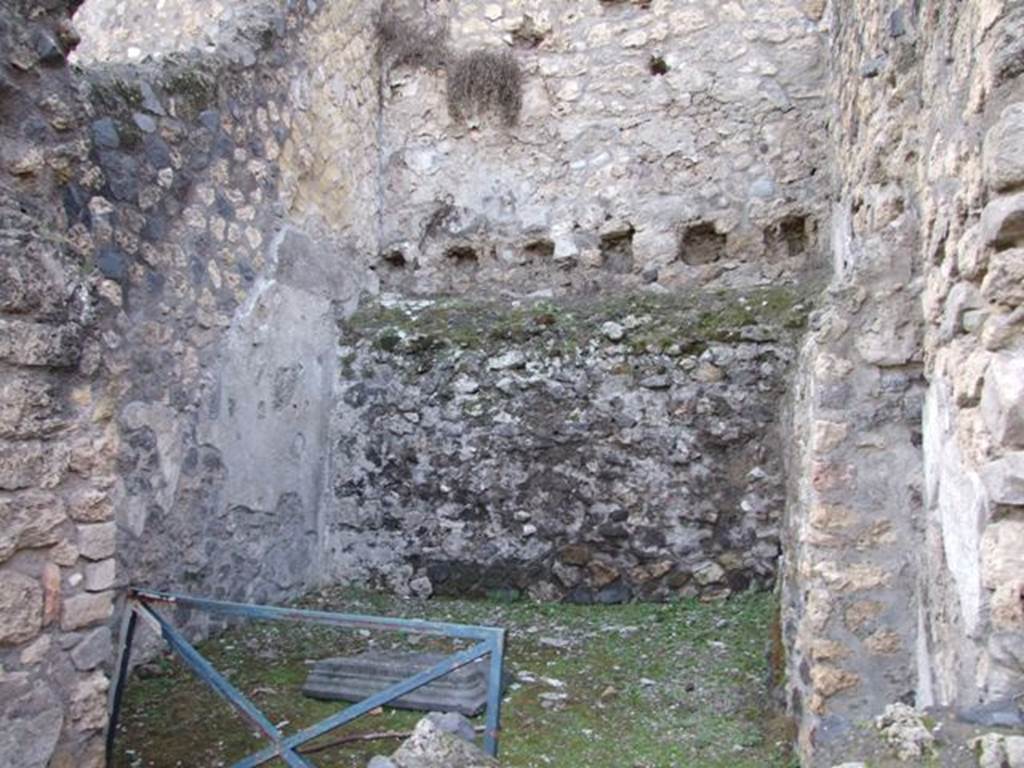 VIII.7.16 Pompeii.  December 2007.Room on west side.  Interior.