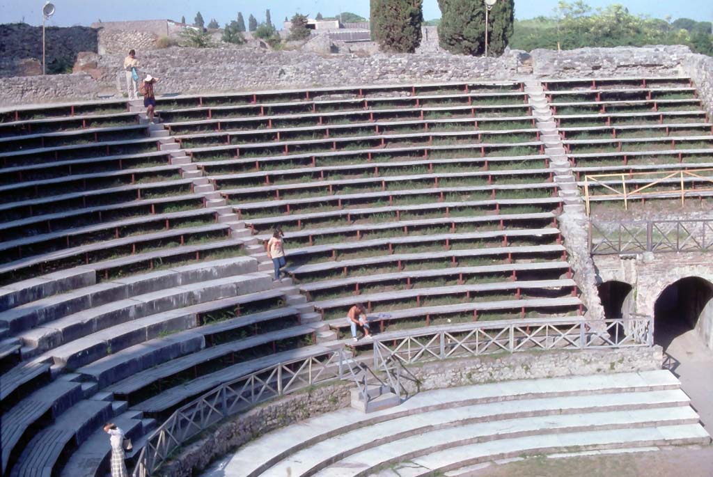 VIII.7.23 Pompeii, 7th August 1976. Looking towards east side. 
Photo courtesy of Rick Bauer, from Dr George Fay’s slides collection.
