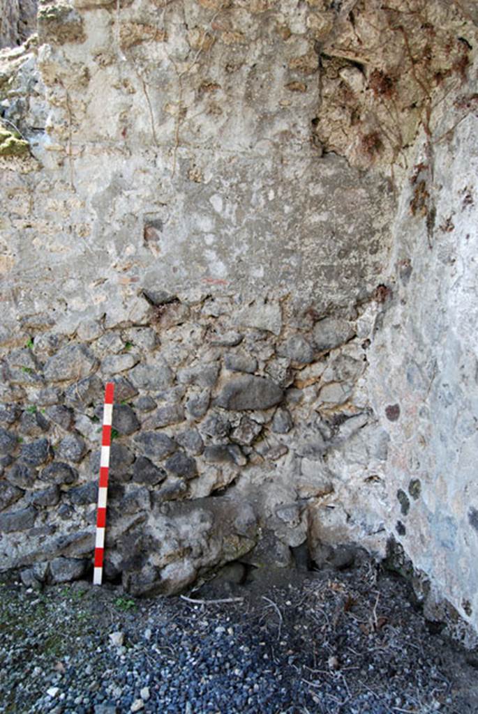 VIII.7.22 Pompeii. June 2009. South-west corner of south wall. Photo courtesy of Sera Baker.