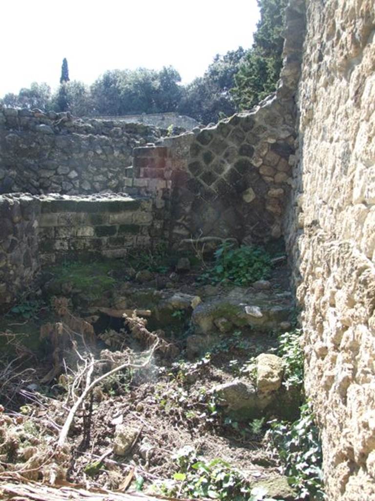 VIII.7.28 Pompeii. March 2009. Second small room at rear of kitchen.