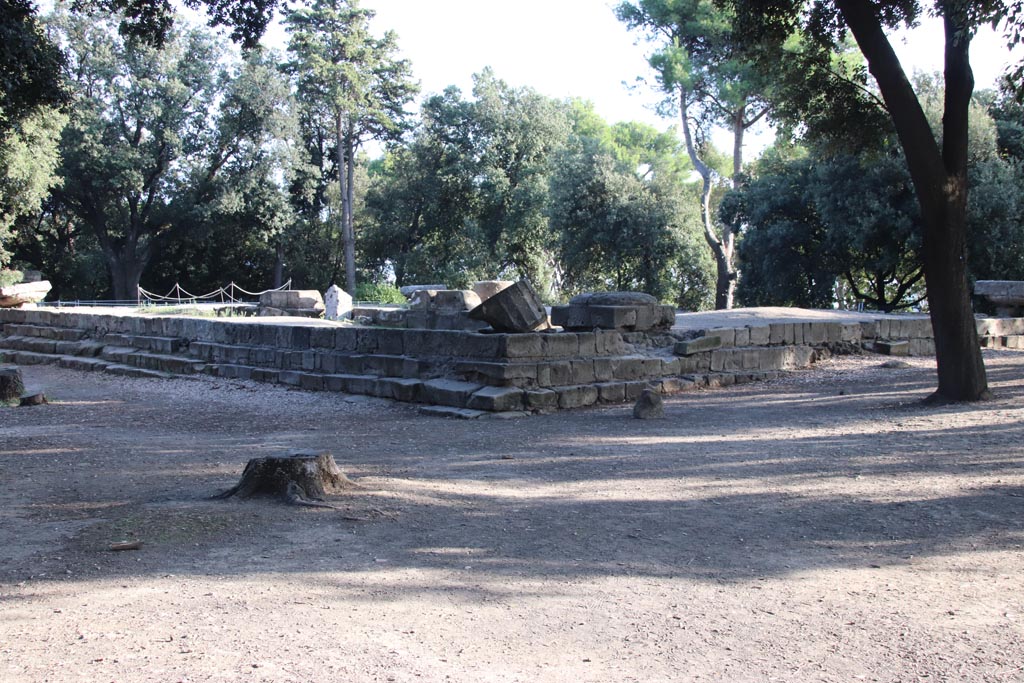 VIII.7.31 Pompeii. October 2023. Looking towards north wall, north-west corner, with west wall on right. Photo courtesy of Klaus Heese.