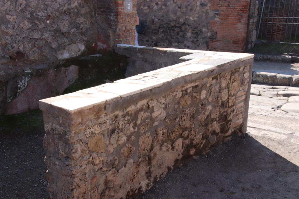 IX.1.3 Pompeii. October 2022. Looking south-west across counter from rear. Photo courtesy of Klaus Heese.