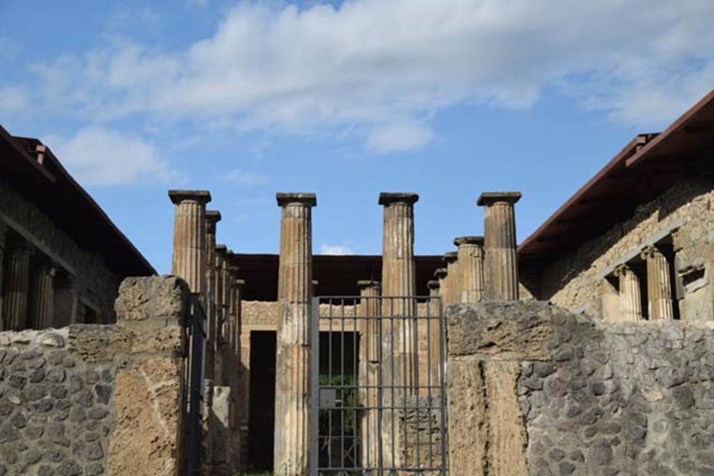 IX.1.20 Pompeii. November 2016. Looking towards entrance doorway. Photo courtesy of Marie Schulze.
