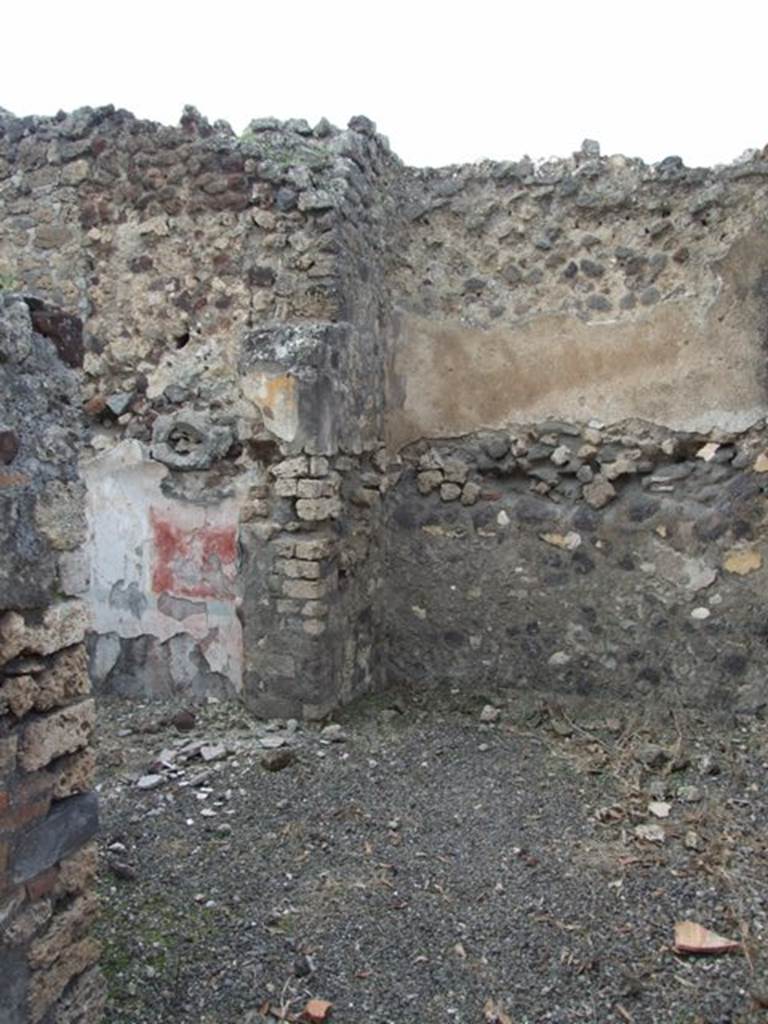 IX.2.21 Pompeii.   March 2009.  Room 14, with door to room 13.   Looking north-west.