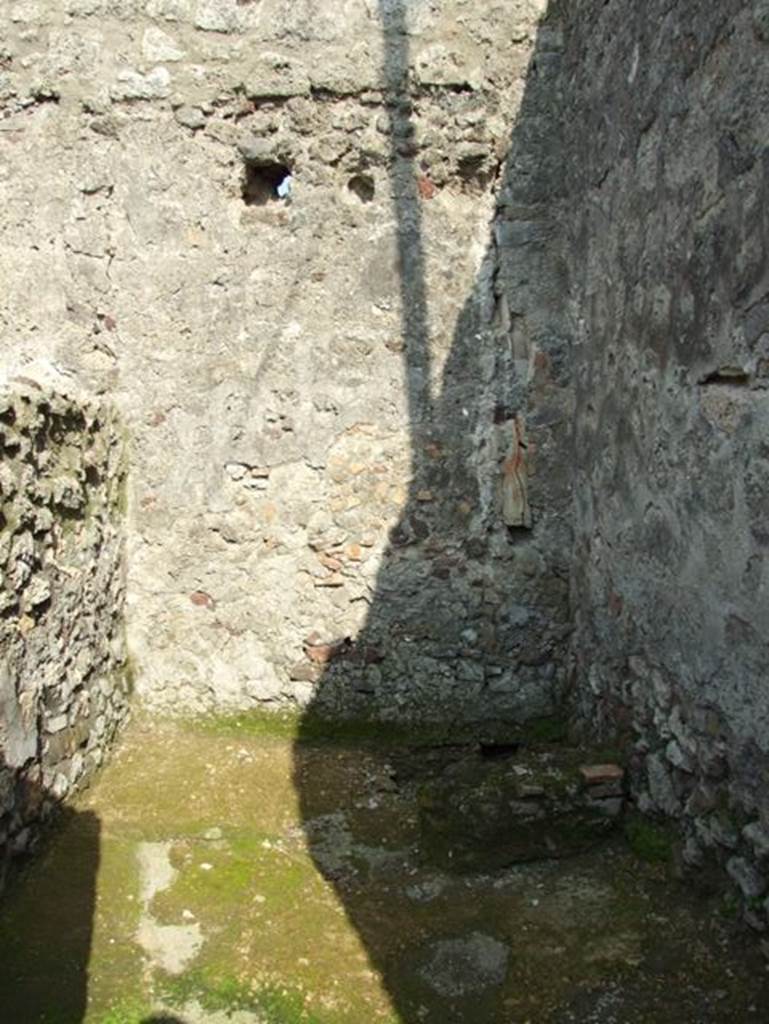 IX.3.5 Pompeii. March 2009. Room 23, looking east, from front to rear.