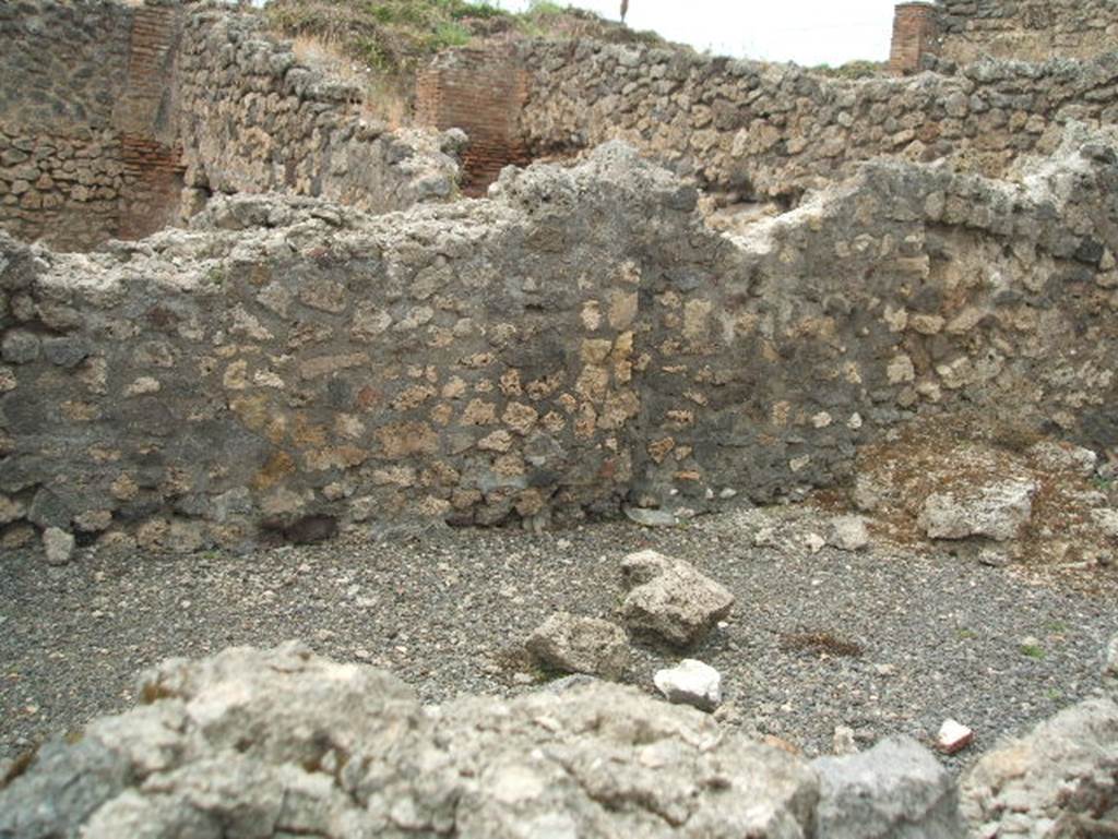 IX.3.12 Pompeii.  May 2005.  Room to west of kitchen.