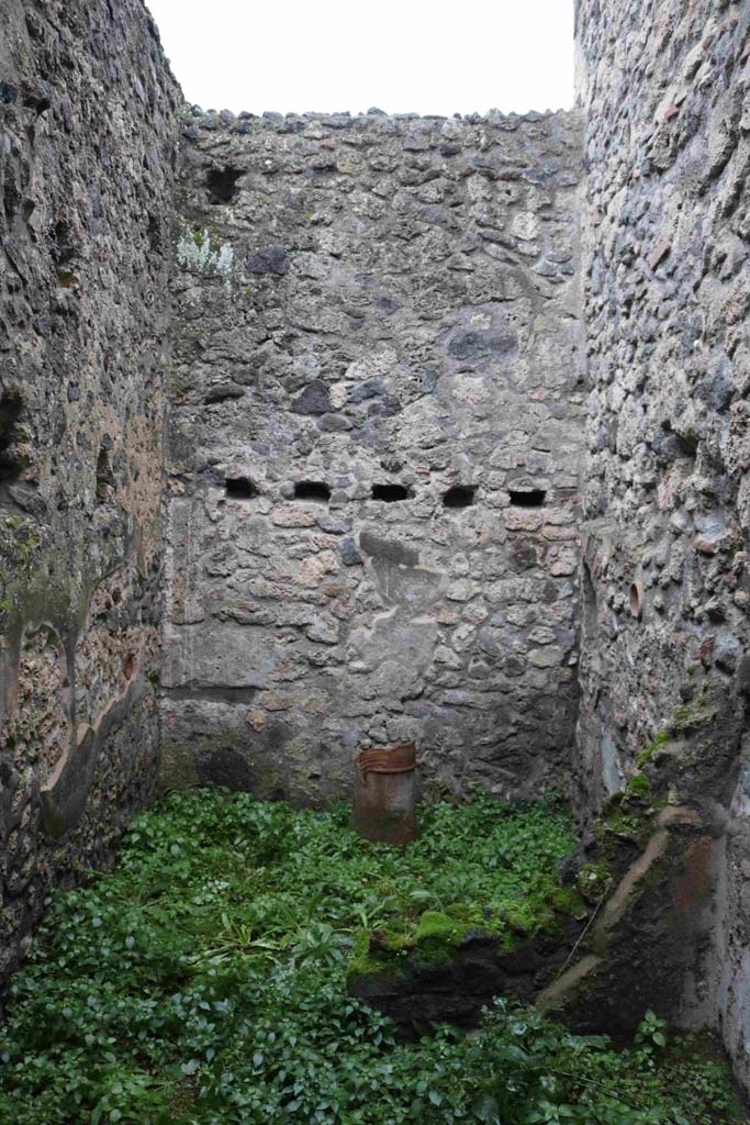 IX.3.13 Pompeii. December 2018. Kitchen, looking towards west wall. Photo courtesy of Aude Durand.