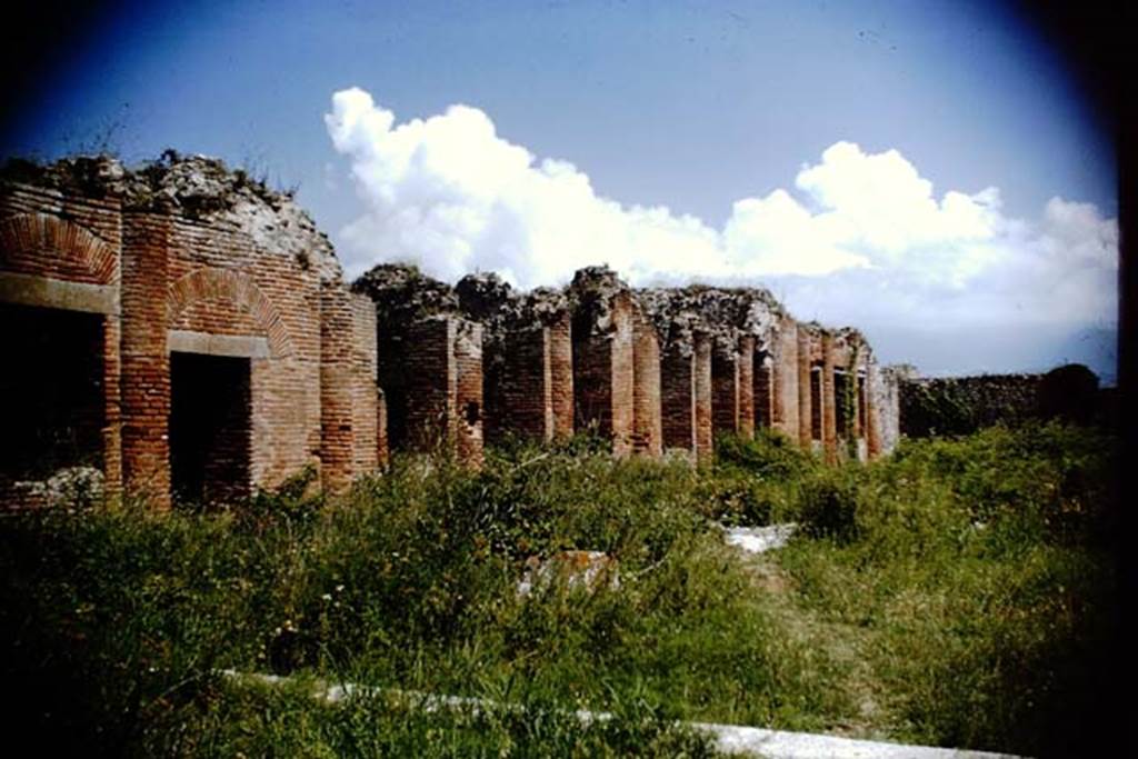 IX.4.18 Pompeii. 1964. East side of baths, looking south-east. Photo by Stanley A. Jashemski.
Source: The Wilhelmina and Stanley A. Jashemski archive in the University of Maryland Library, Special Collections (See collection page) and made available under the Creative Commons Attribution-Non Commercial License v.4. See Licence and use details.
J64f1225
