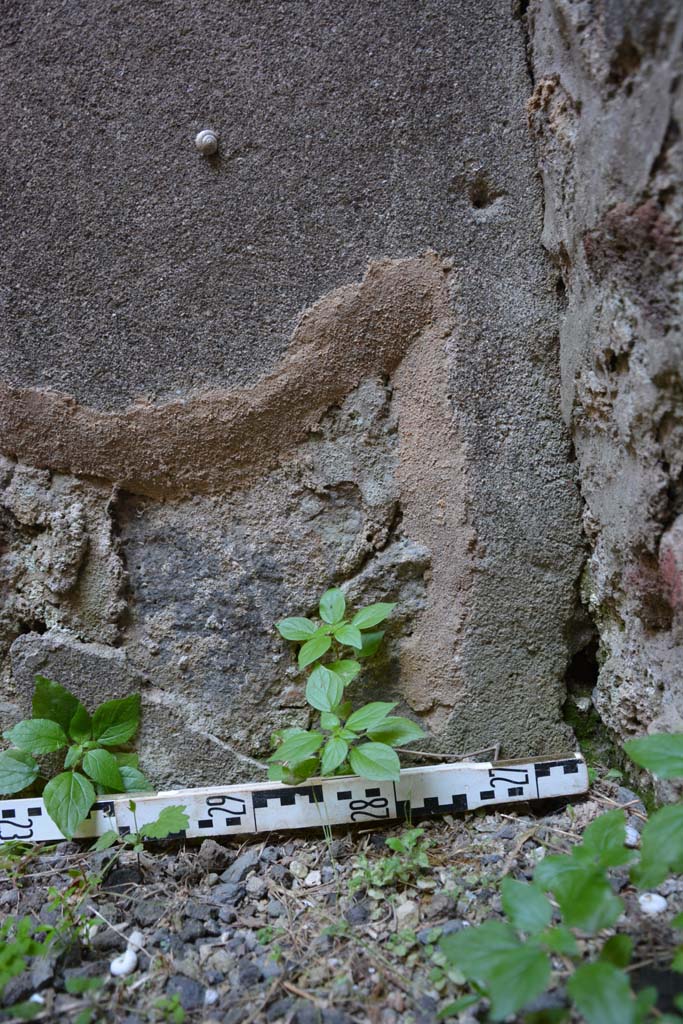 IX.5.2 Pompeii. May 2017. Room o, detail from lower south wall in south-west corner.
Foto Christian Beck, ERC Grant 681269 DCOR.
