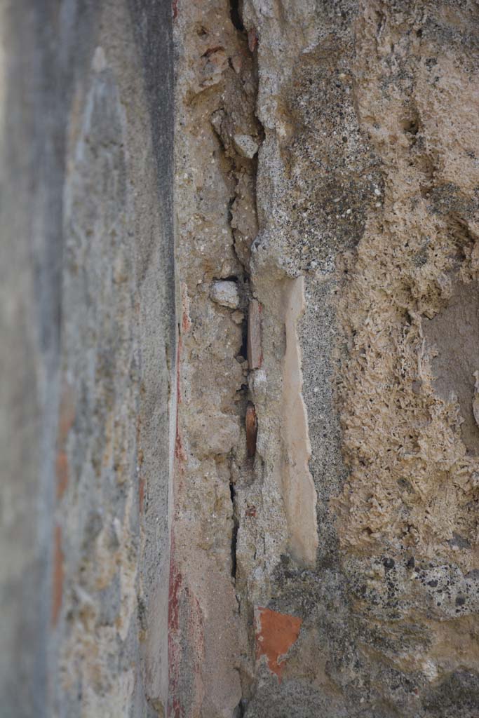 IX.5.2 Pompeii. May 2017. Room ‘i’, detail from west wall in south-west corner.
Foto Christian Beck, ERC Grant 681269 DÉCOR.
