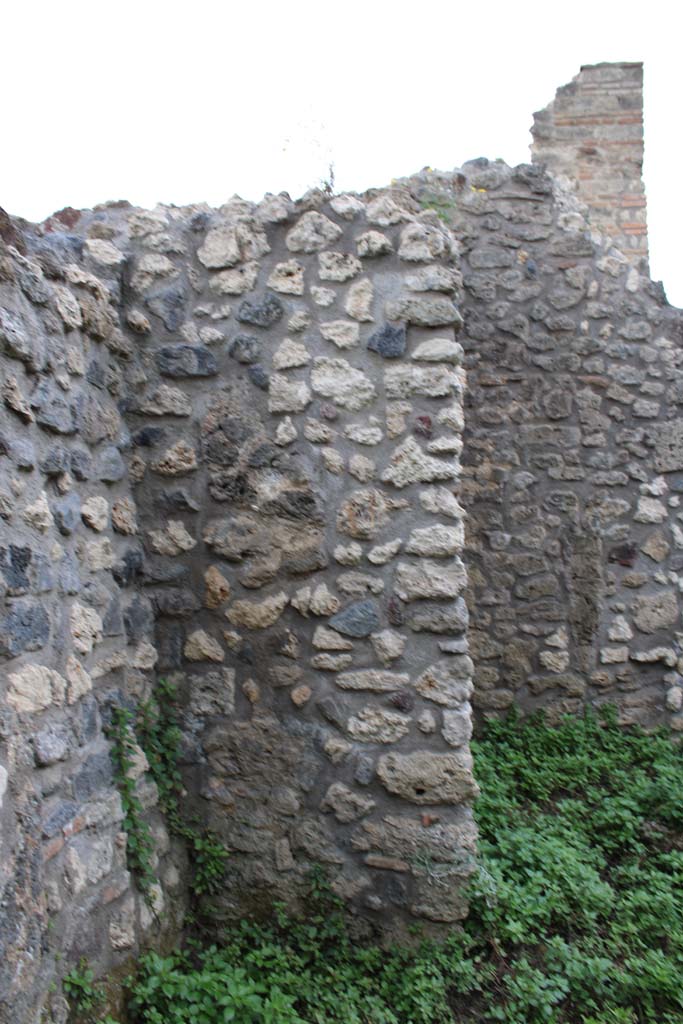 IX.5.4 Pompeii. March 2019. Room h, looking west along south wall.
Foto Christian Beck, ERC Grant 681269 DÉCOR.

