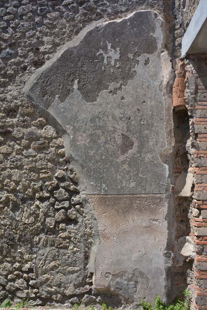 IX.5.5 Pompeii. May 2017. West wall in north-west corner.
Foto Christian Beck, ERC Grant 681269 DÉCOR.
