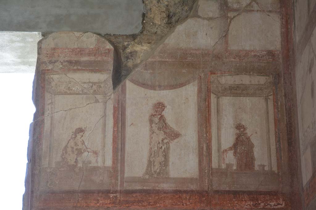 IX.5.6 Pompeii. May 2017. Room i, upper north wall in north-east corner.   
Foto Christian Beck, ERC Grant 681269 DÉCOR.
