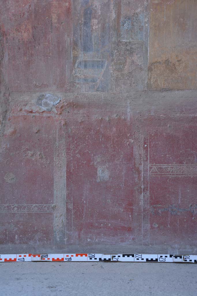 IX.5.6 Pompeii. May 2017. Room i, detail from zoccolo on east wall.         
Foto Christian Beck, ERC Grant 681269 DÉCOR

