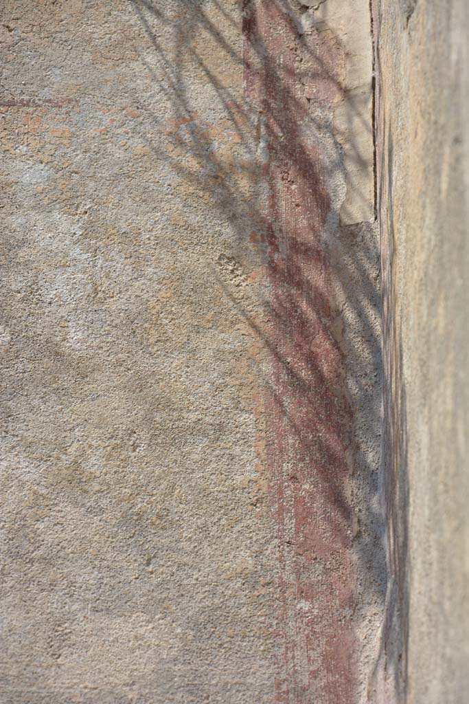 IX.5.6 Pompeii. May 2017. Room r, detail from west wall in upper north-west corner.
Foto Christian Beck, ERC Grant 681269 DCOR.
