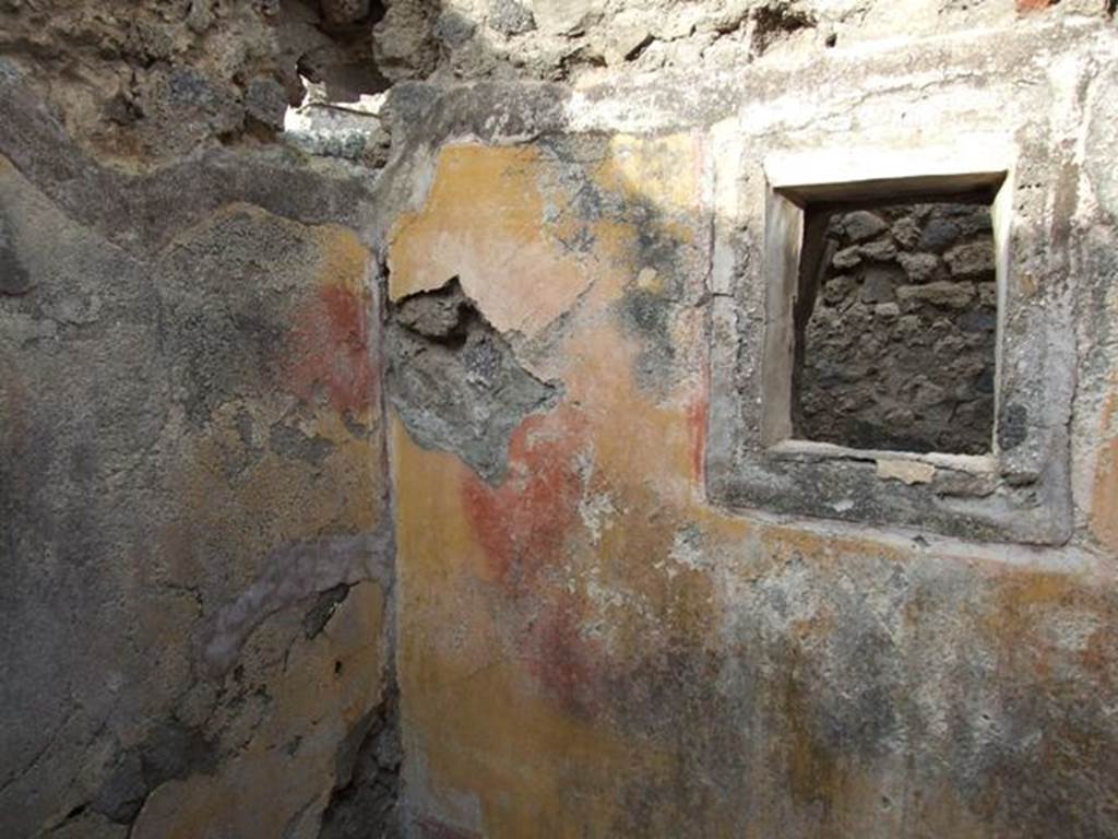 IX.5.6 Pompeii. December 2007. Room s, looking towards north-west corner and north wall with window.