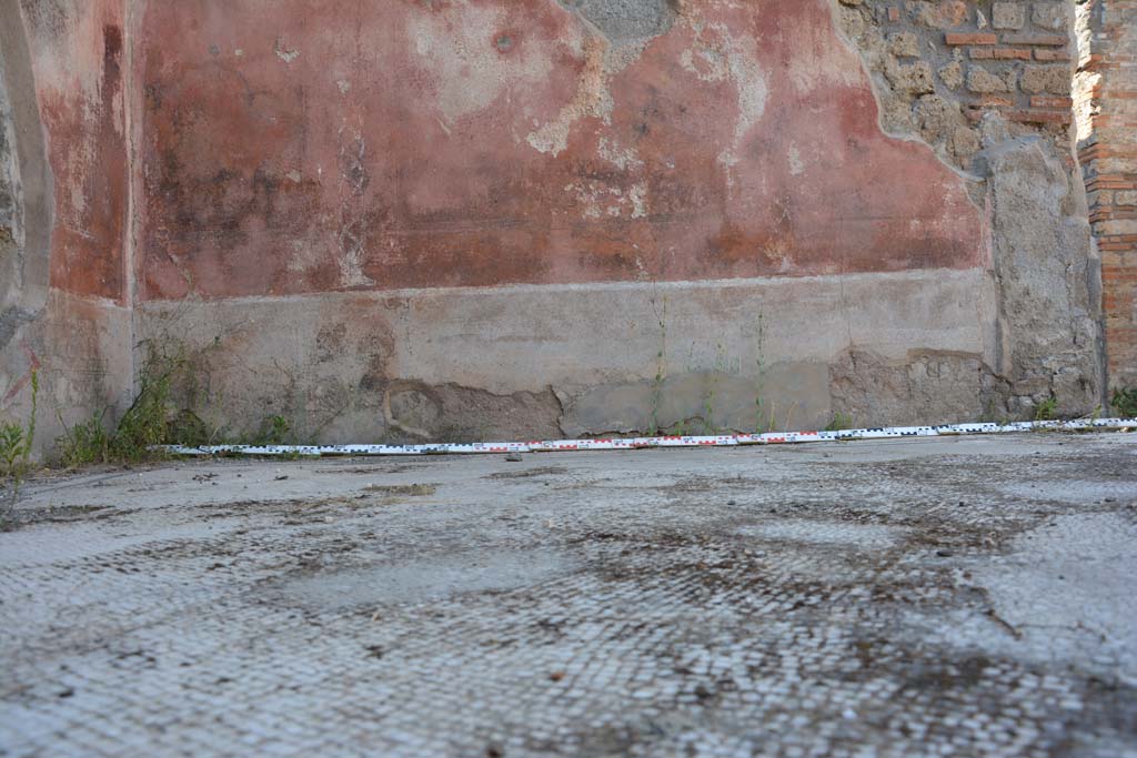 IX.5.6 Pompeii. May 2017. West ala d, looking across flooring towards lower north wall.
Foto Christian Beck, ERC Grant 681269 DCOR.

