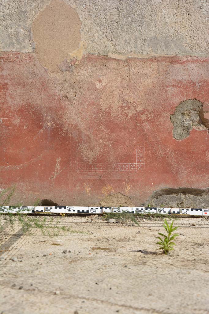 IX.5.6 Pompeii. May 2017. East ala e, continuation of zoccolo on south wall at east end.
Foto Christian Beck, ERC Grant 681269 DCOR.
