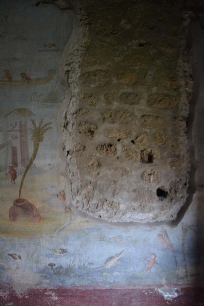 IX.5.9 Pompeii. March 2017. Room l (L), looking towards north wall at east end.
Foto Christian Beck, ERC Grant 681269 DCOR.
