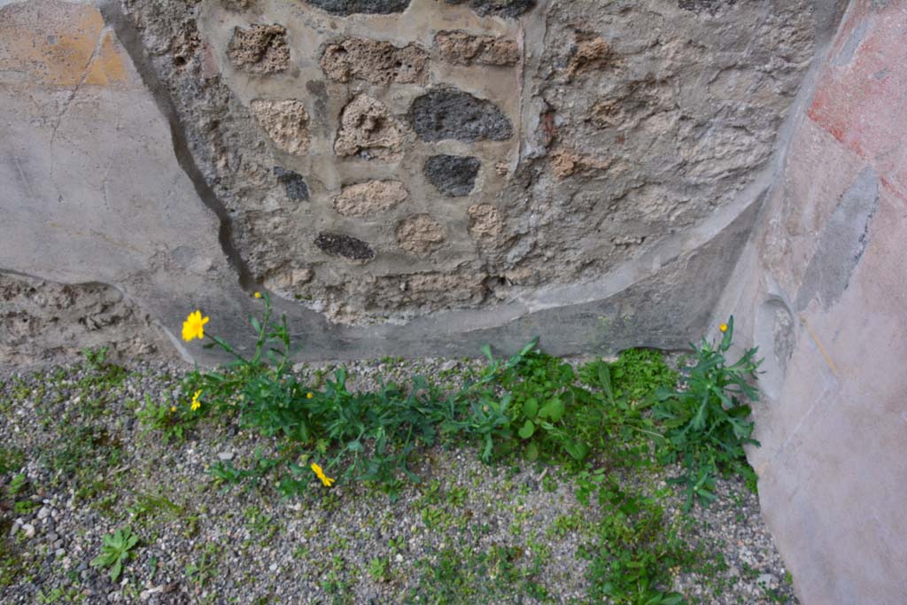 IX.5.9 Pompeii. March 2017. Room g, lower north wall at east end.
Foto Christian Beck, ERC Grant 681269 DCOR.
