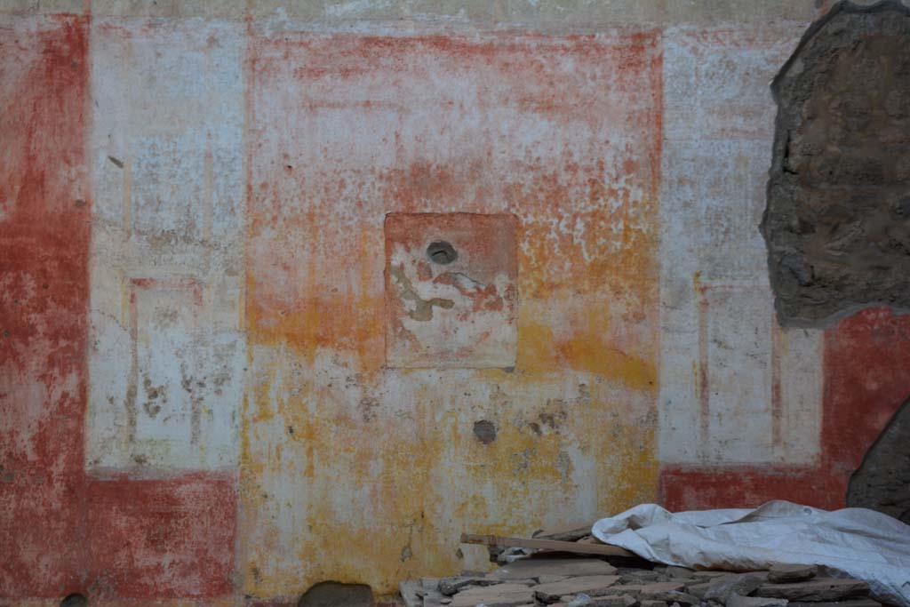 IX.5.11 Pompeii. March 2017. Room i, central panels on north wall.
Foto Christian Beck, ERC Grant 681269 DCOR.
