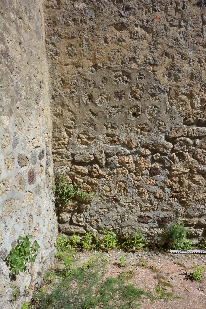 IX.5.14 Pompeii. May 2017. Room n, south wall and flooring in south-east corner.
Foto Christian Beck, ERC Grant 681269 DCOR.
