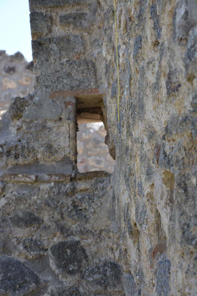 IX.5.14 Pompeii. May 2017. Room “s”, detail from south-west corner.
Foto Christian Beck, ERC Grant 681269 DÉCOR.

