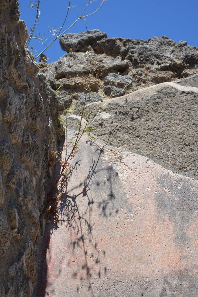 IX.5.14 Pompeii. May 2017. Room f, upper north wall in north-west corner.
Foto Christian Beck, ERC Grant 681269 DCOR.
