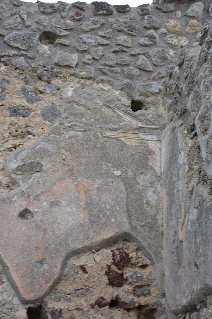 IX.5.14 Pompeii. May 2017. North ala e, east end of upper north wall.
Foto Christian Beck, ERC Grant 681269 DCOR.
