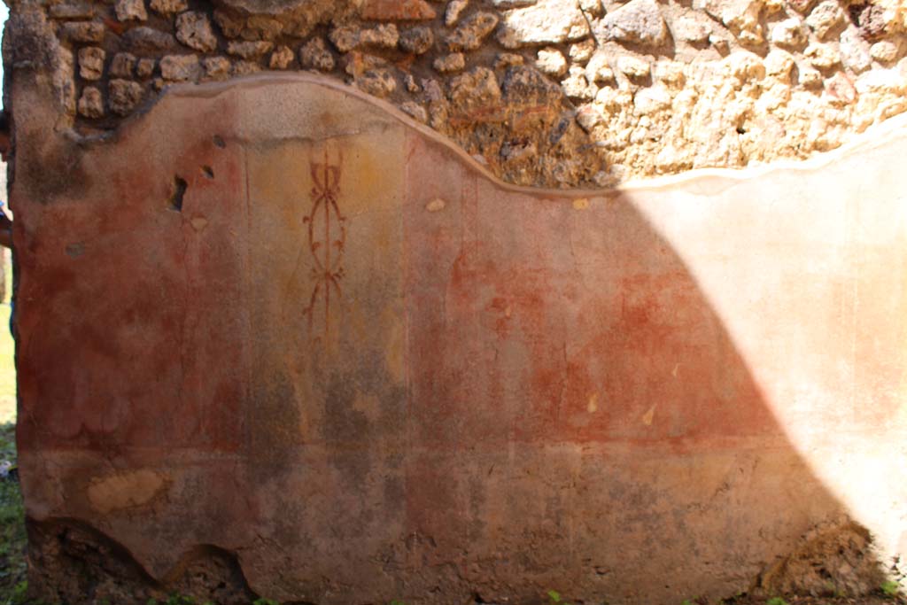 IX.5.14 Pompeii. May 2019. Room d, looking towards west wall on north side of doorway.
Foto Christian Beck, ERC Grant 681269 DCOR.
