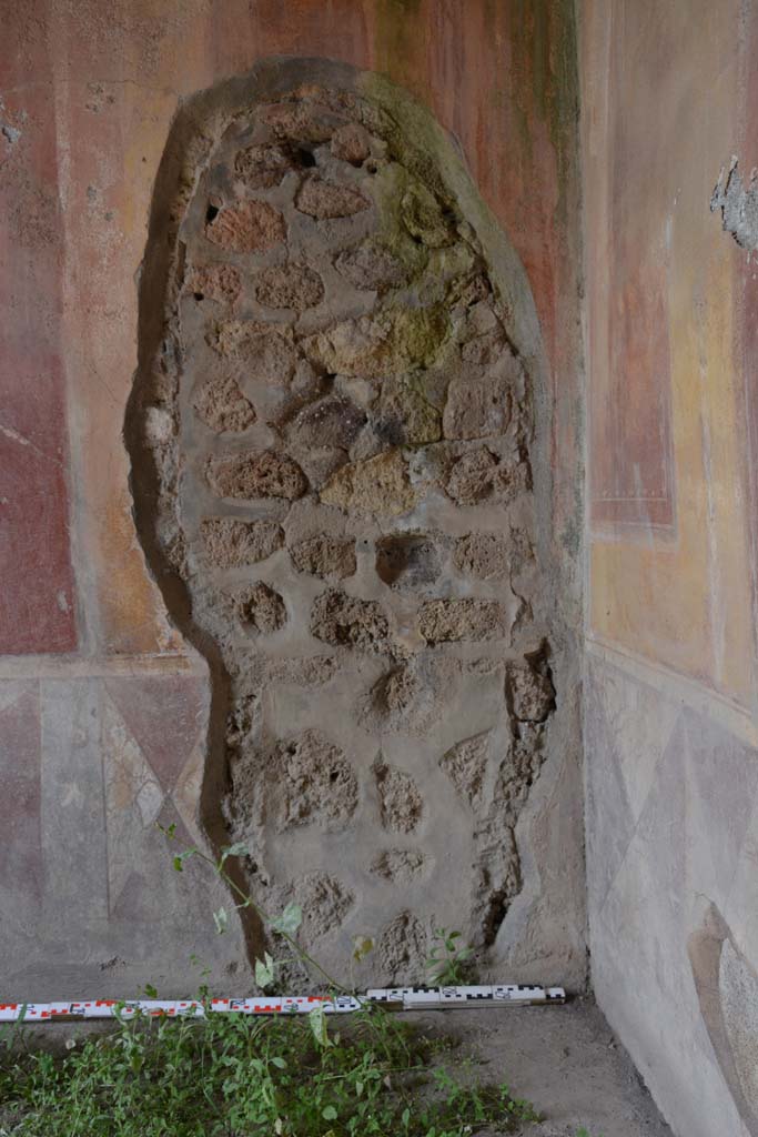 IX.5.14 Pompeii. May 2017. Room c, detail of north wall in north-east corner.
Foto Christian Beck, ERC Grant 681269 DCOR.
