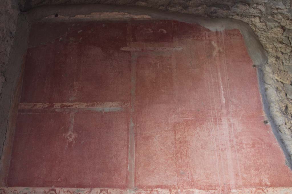 IX.5.16 Pompeii. May 2019. Room g, upper north wall at west end.
Foto Christian Beck, ERC Grant 681269 DCOR.
