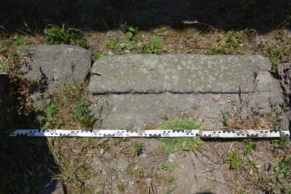 IX.5.6 Pompeii. May 2017. Room q, doorway threshold.
Foto Christian Beck, ERC Grant 681269 DCOR.
