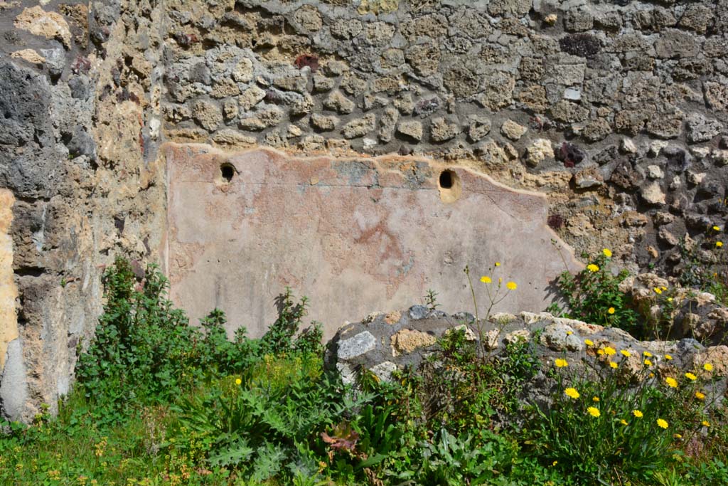 IX.5.18 Pompeii. March 2017. Room m, looking towards east wall in north-east corner.
Foto Christian Beck, ERC Grant 681269 DÉCOR.
