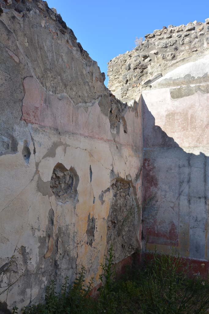 IX.5.18 Pompeii. May 2017. Room o, looking east along north wall.
Foto Christian Beck, ERC Grant 681269 DÉCOR.

