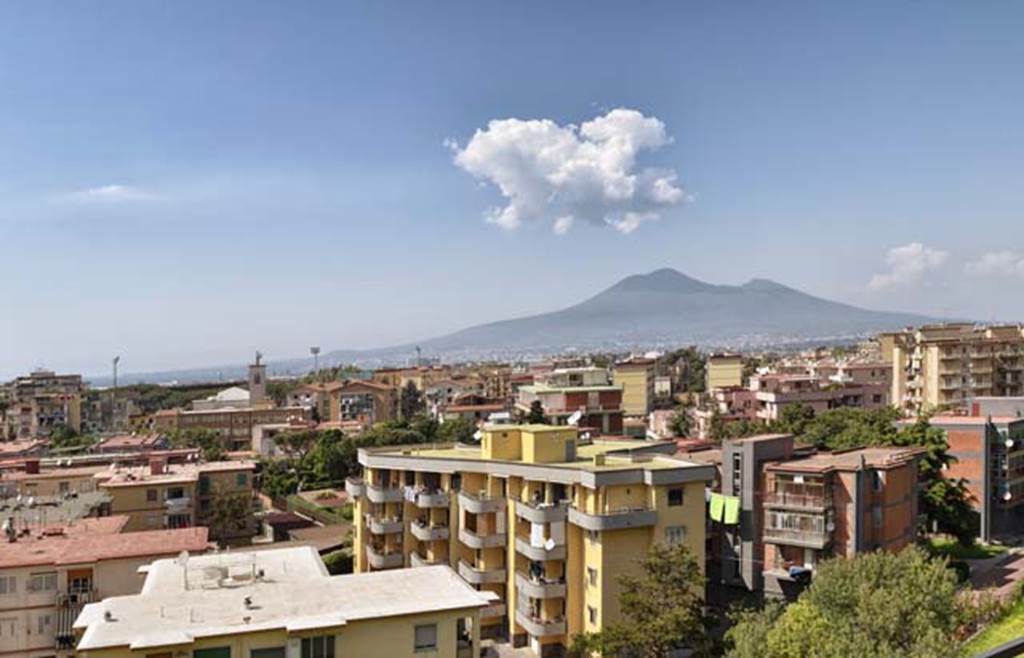 Villa San Marco, Stabiae, April 2018. Looking north from terrace across Castellamare.
Photo courtesy of Ian Lycett-King. Use is subject to Creative Commons Attribution-NonCommercial License v.4 International.
