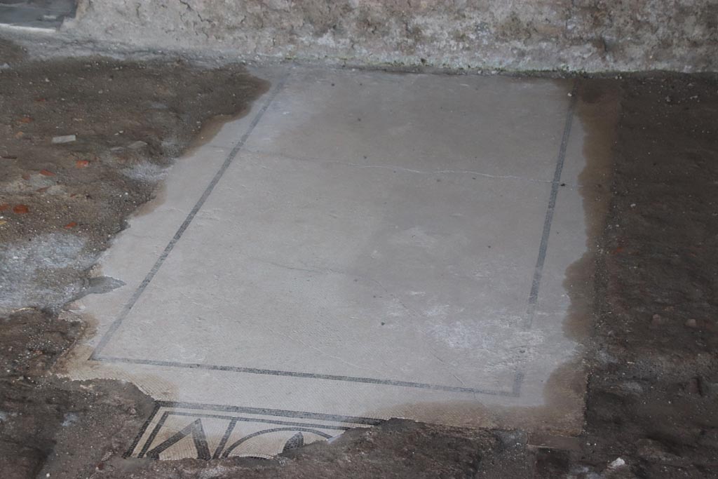 Villa San Marco, Stabiae, October 2022. Room 10, detail of flooring. Photo courtesy of Klaus Heese.