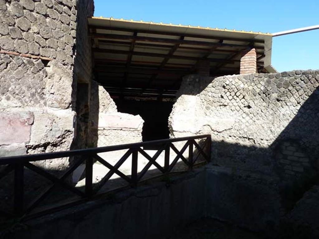 Villa San Marco, Stabiae, September 2015. Room 42a, looking towards north-west corner.