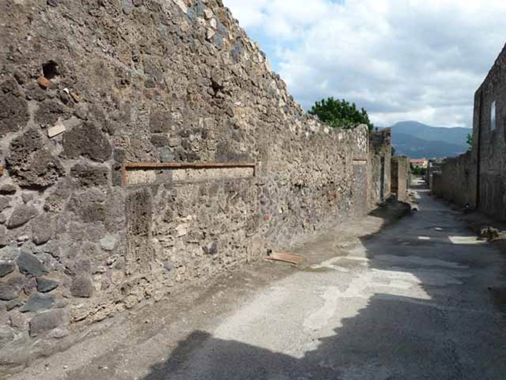 Vicolo della Nave Europa, east side, May 2010. Looking south from near  1.12.16.