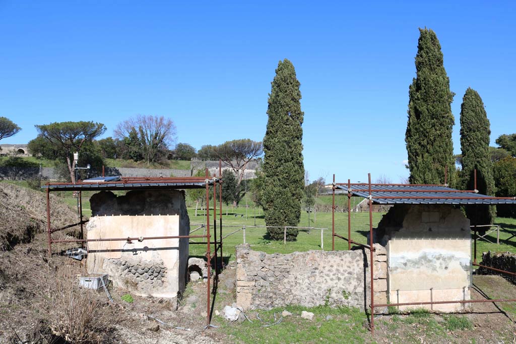 FPND Pompeii, on right. February 2020. Looking north. Photo courtesy of Aude Durand.