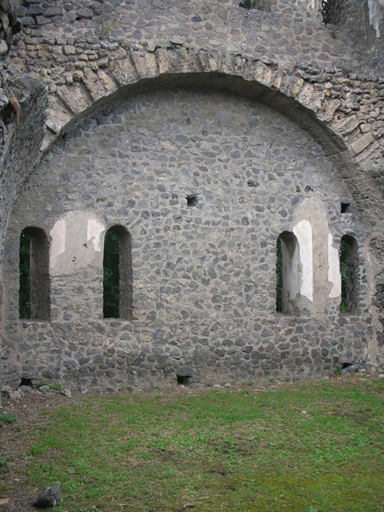 Tower X, Pompeii. May 2010. 
North side of the interior of the tower on first floor. Photo courtesy of Ivo van der Graaff.
