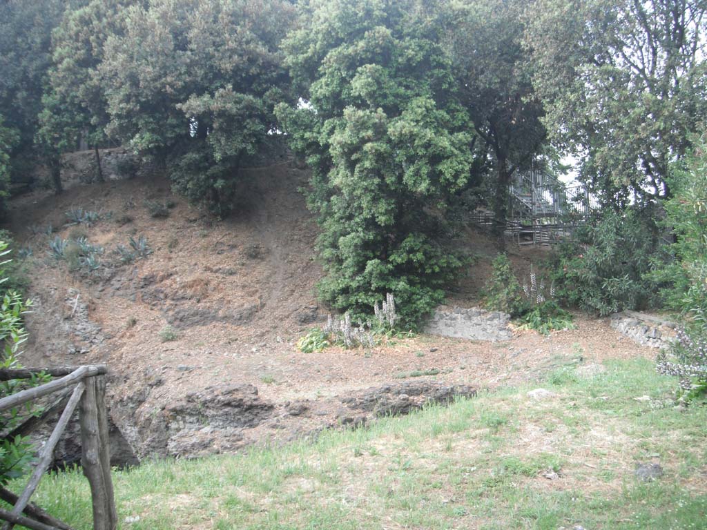 Looking north towards Triangular Forum and site of Pompeii Tower I. May 2011. Photo courtesy of Ivo van der Graaff.