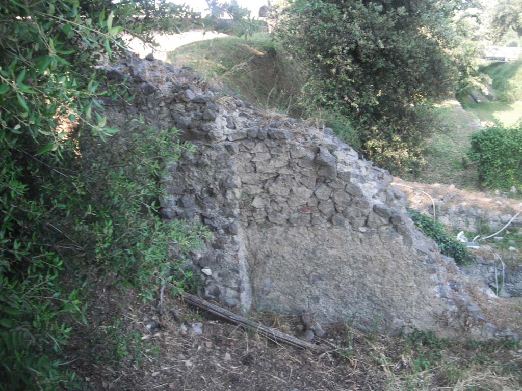 Tower III, Pompeii. May 2011. Detail from west wall at north end. Photo courtesy of Ivo van der Graaff.