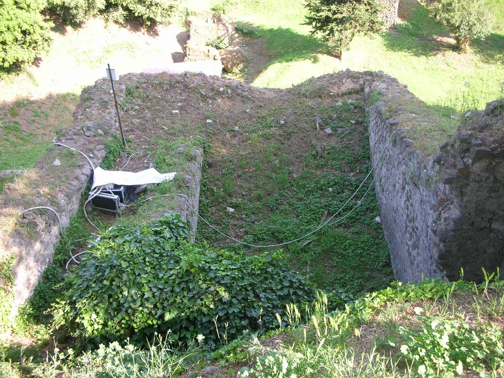 Tower III, Pompeii. May 2010. Looking south from north side of main chamber. Photo courtesy of Ivo van der Graaff.