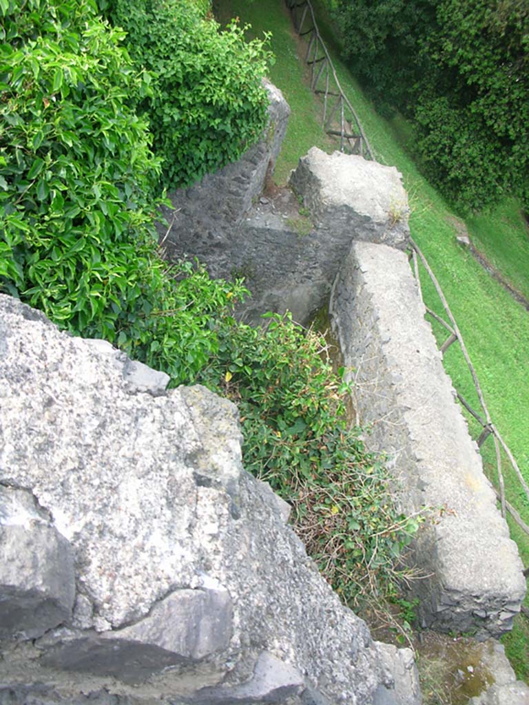 Tower VI, Pompeii. May 2010. 
Looking towards north wall and north-east corner. Photo courtesy of Ivo van der Graaff.
