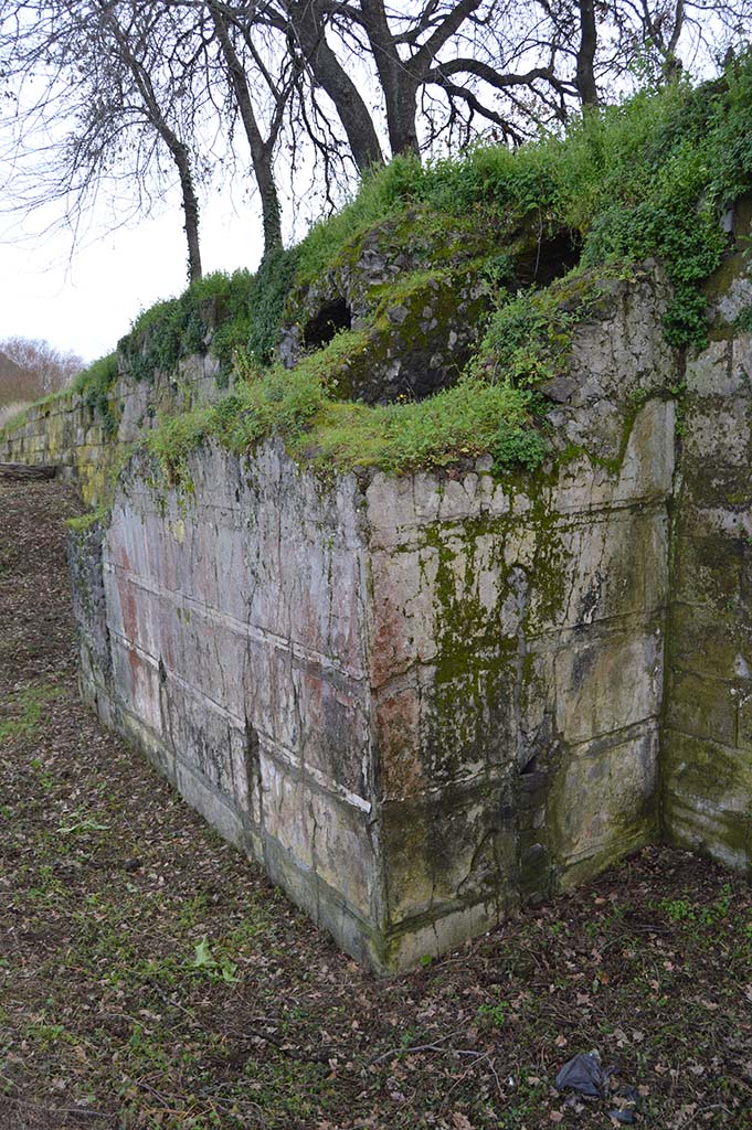 T8 Pompeii. Tower VIII. March 2018. North-west corner of tower
Foto Taylor Lauritsen, ERC Grant 681269 DÉCOR.
