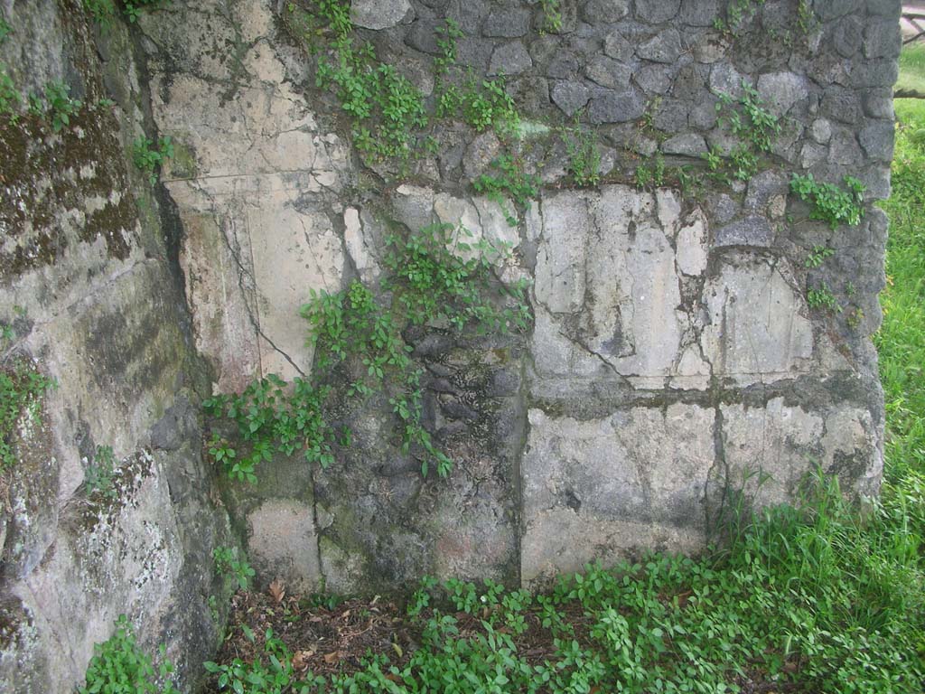 Tower VIII, Pompeii. May 2010. Blocked postern doorway on east side of Tower. Photo courtesy of Ivo van der Graaff.