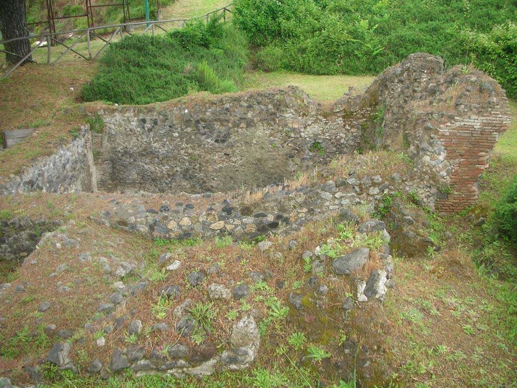 Tower IX, Pompeii. May 2010. Looking east towards Tower. Photo courtesy of Ivo van der Graaff.